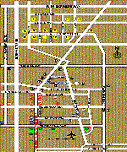 downtown las vegas hotel map.
